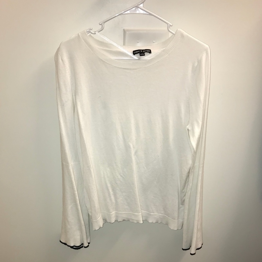 Flared Sleeve Top